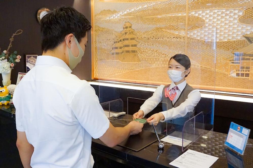 Hotel Route-Inn Court Azumino Toyoshina Ekiminami מראה חיצוני תמונה
